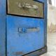 Meuble établi rangement militaire industriel bleu