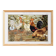 Poster “Roosters and Hens”, after an Art Nouveau lithograph from 1897