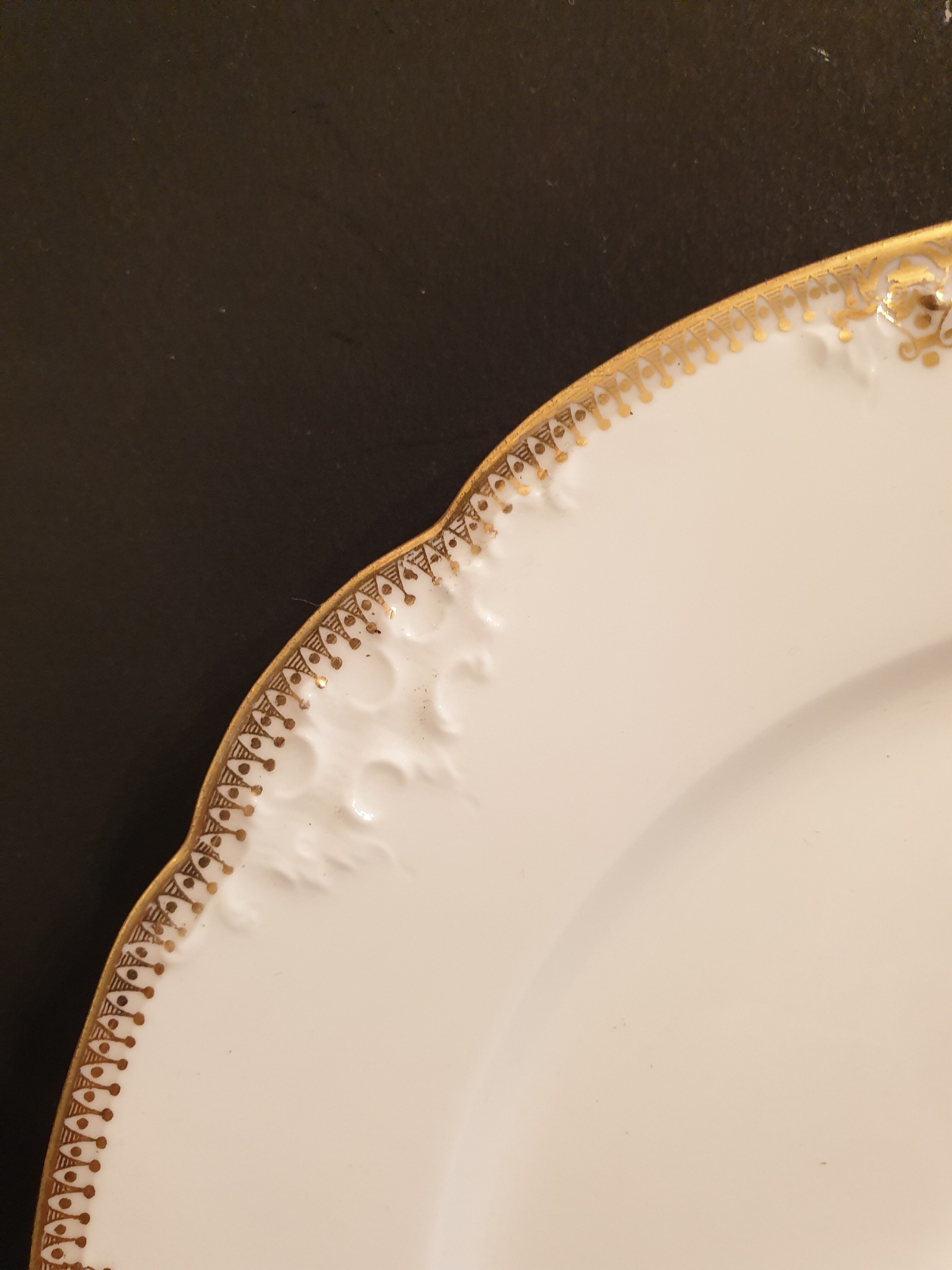 Limoges flat plates