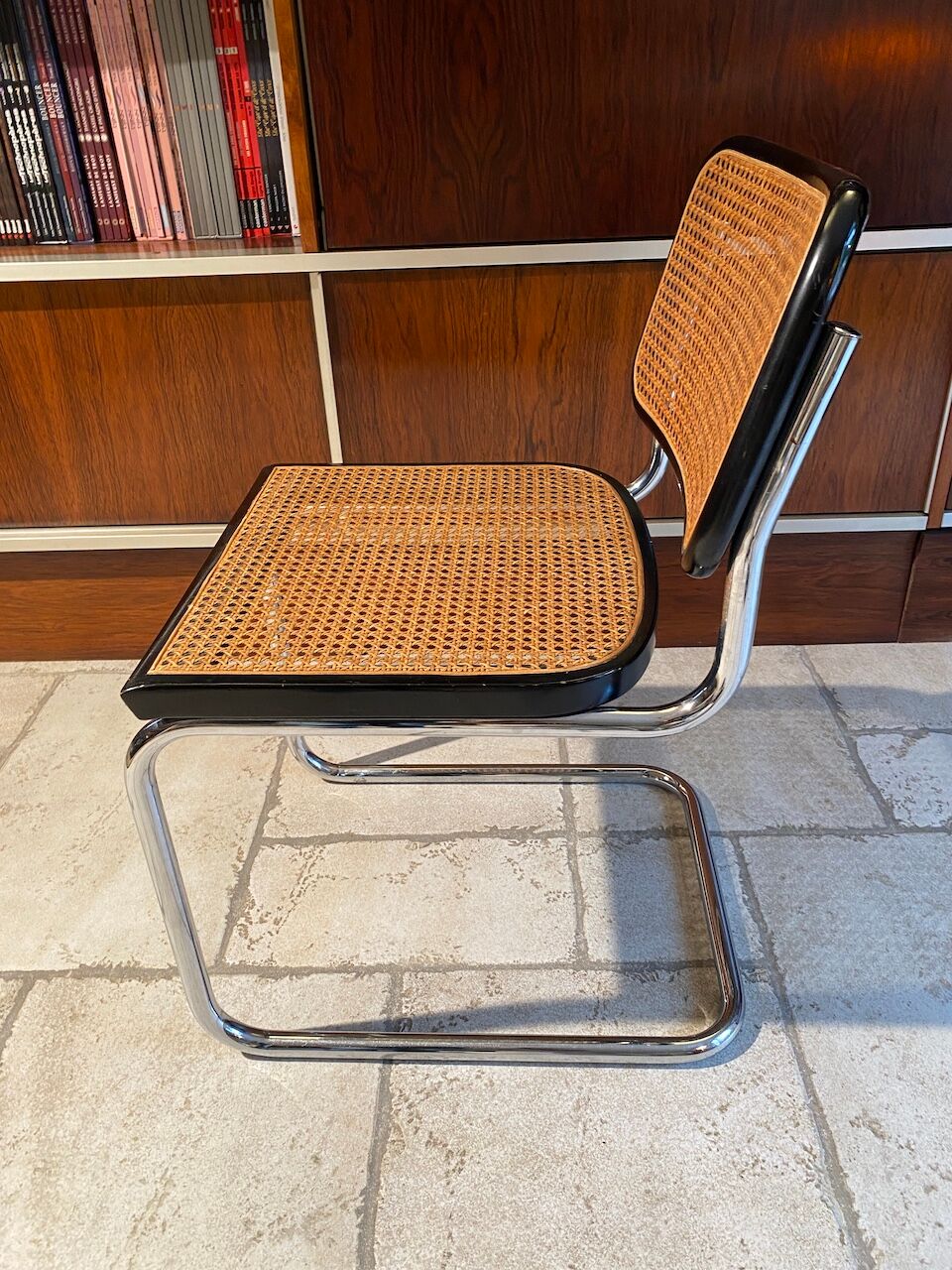 Set of 4 chairs B32 and 2 armchairs B64 Cesca by Marcel Breuer Italian Edition 1980