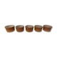5 terracotta ramekins