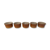5 terracotta ramekins
