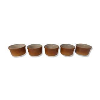 5 terracotta ramekins