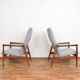 Polish Lounge Chairs by Edmund Homa, Set of 2