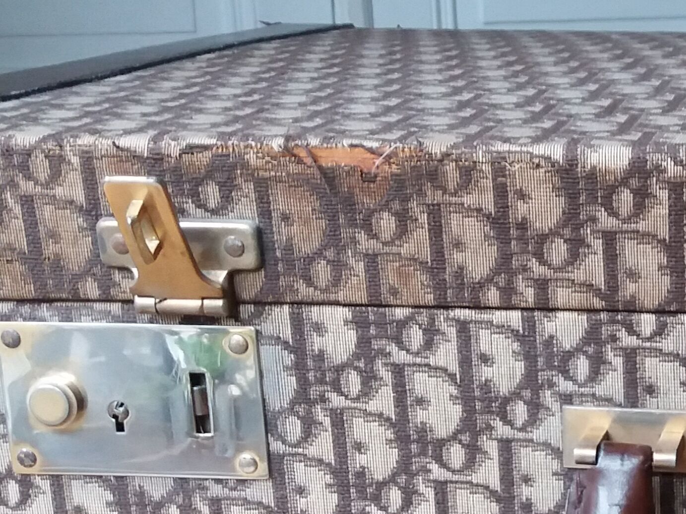 Dior suitcase