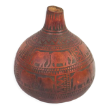 Carved calabash