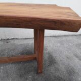 Duo of brutalist tables