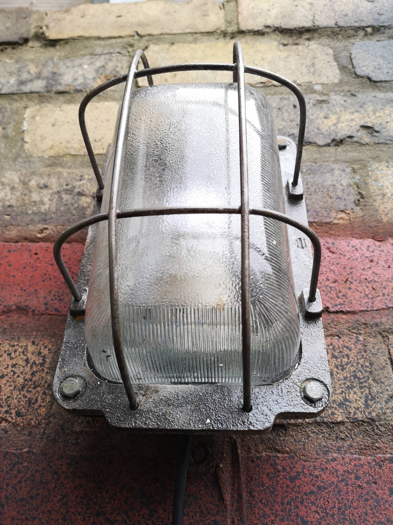 Industrial wall lamp 1960