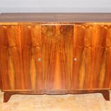 Bahut art deco walnut around 1940