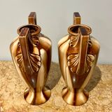 Paire de vases louis gueulle