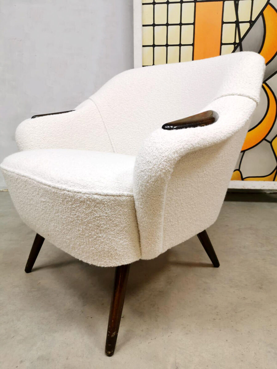 Vintage design cocktail armchair ‘Teddy’