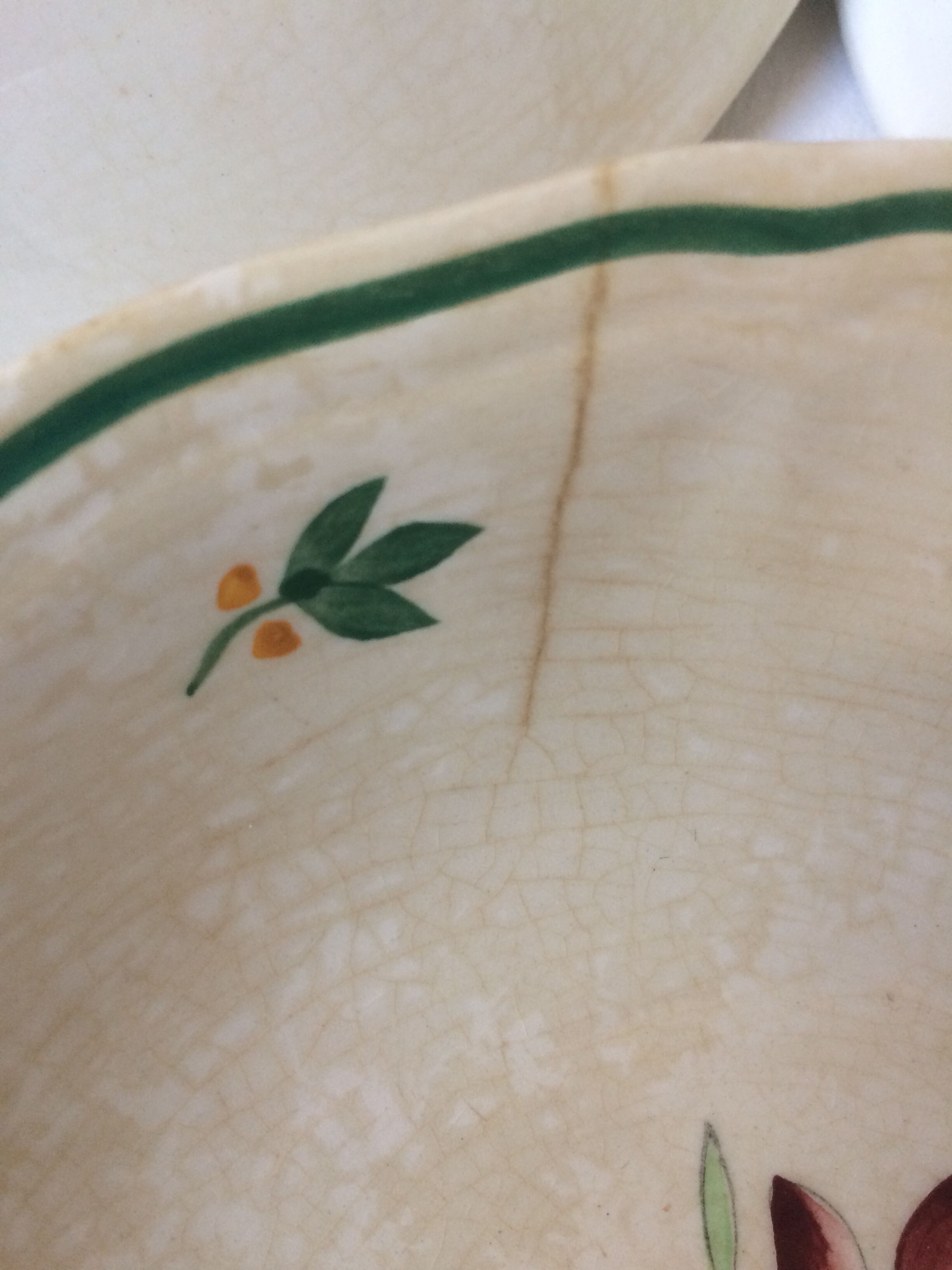 Trio of bowls faïence de Longchamp