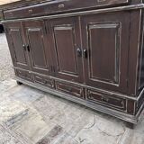 Meuble métier massif ébèné