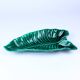Grand plat barbotine feuille Vallauris