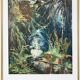 REMILANDOU, HSP tropical river landscape signed 20th century