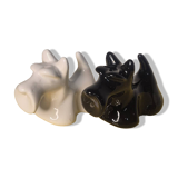 Salt and pepper shakers dog