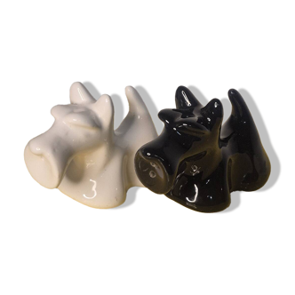 Salière poivrière chien