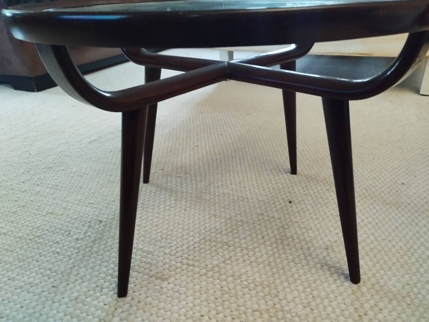 Italian floating side table - 1950s