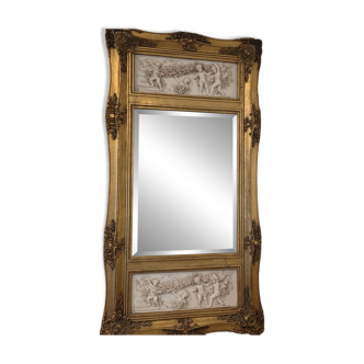 Large Trumeau Mirror