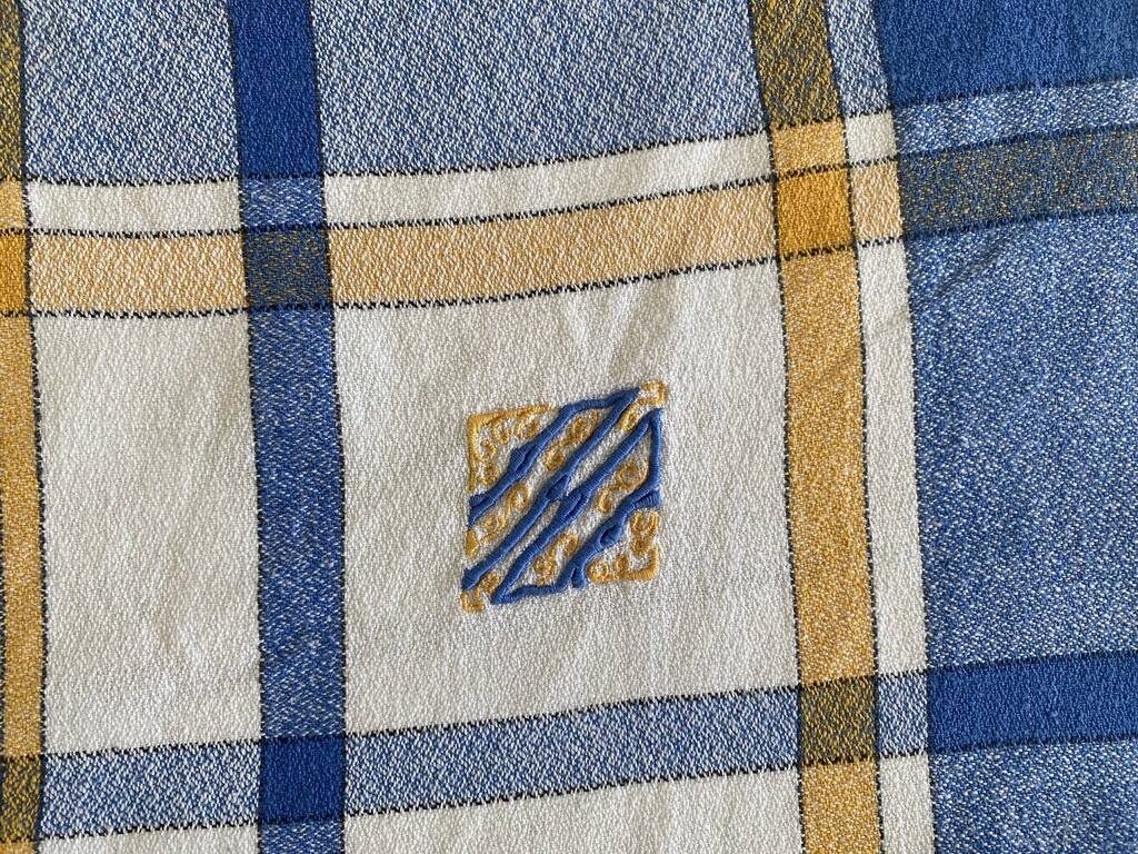 Set of 6 Scottish weave napkins - 60x60cm - cotton