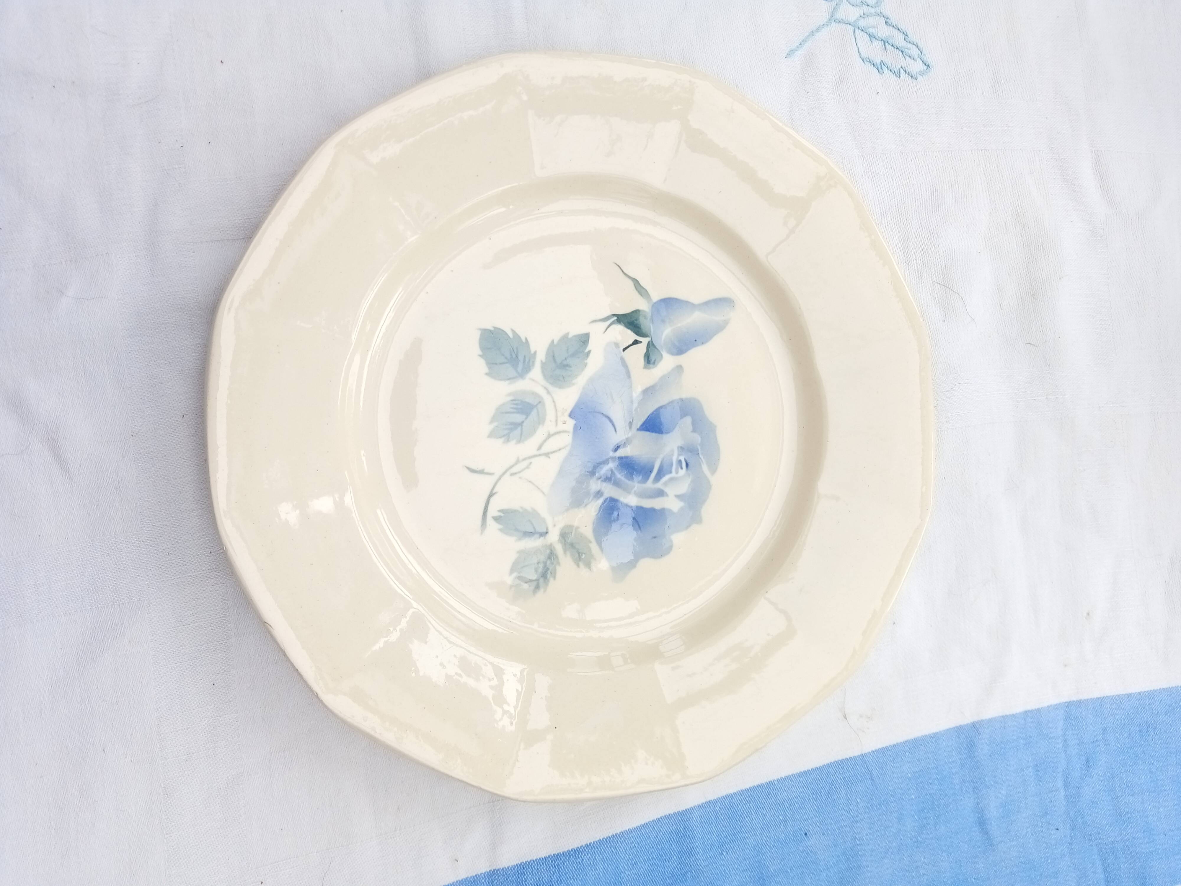 Assortment of 6 dinner plates