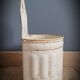 Salt enamelled pot