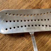 Ecumoire, fish, barbecue spatula, stainless steel - vintage Ikea