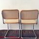 Pair of Marcel Breuer Cesca B32 chairs