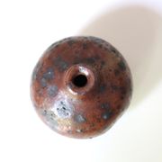Pyrity sandstone ball vase, 70s