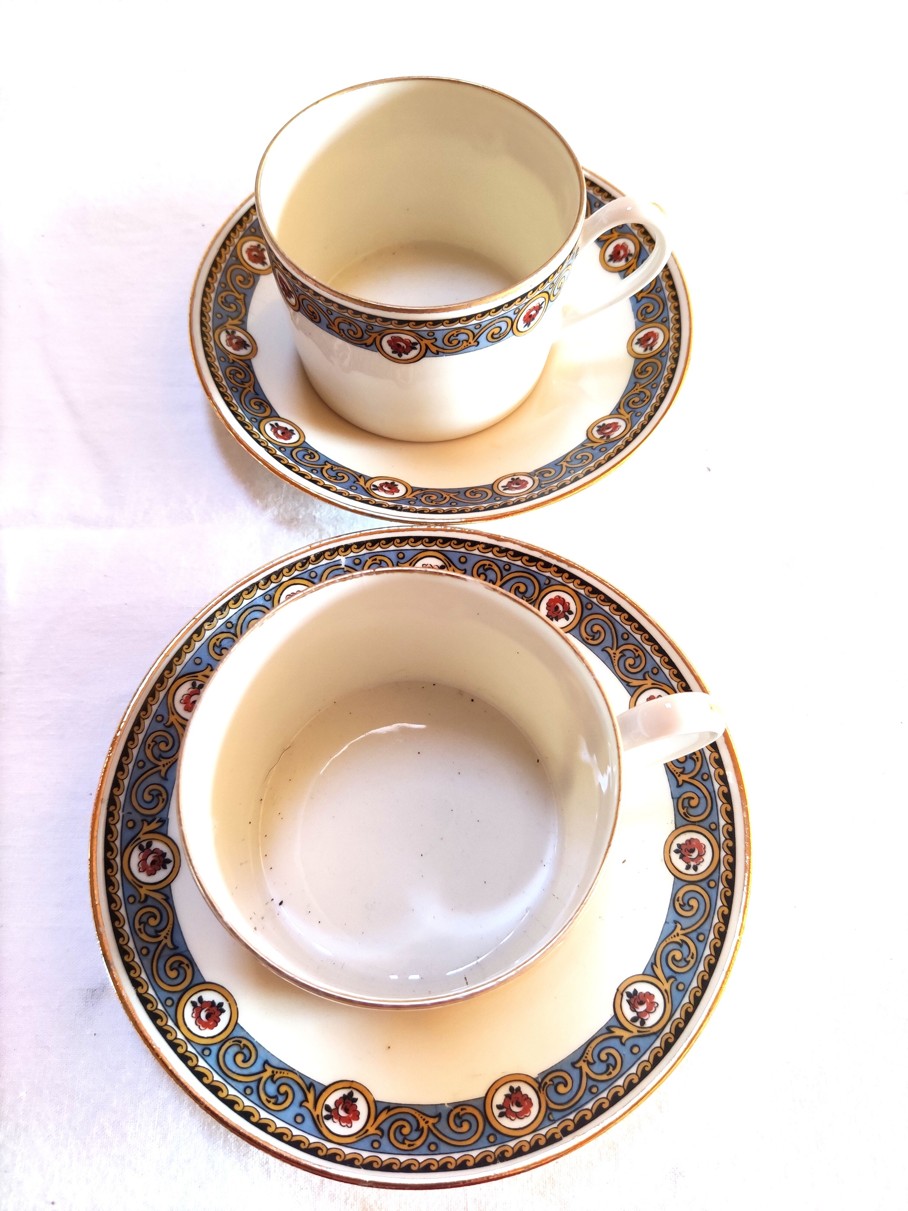 2 art deco cups from limoges
