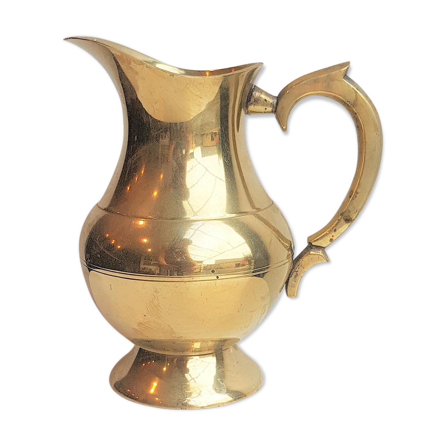 Brass pitcher