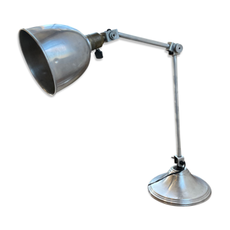 Artisanal bohemian chrome lamp