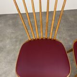 Pair of Baumann Menuet chairs from the 60s