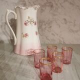 Vintage liqueur glasses blown glass