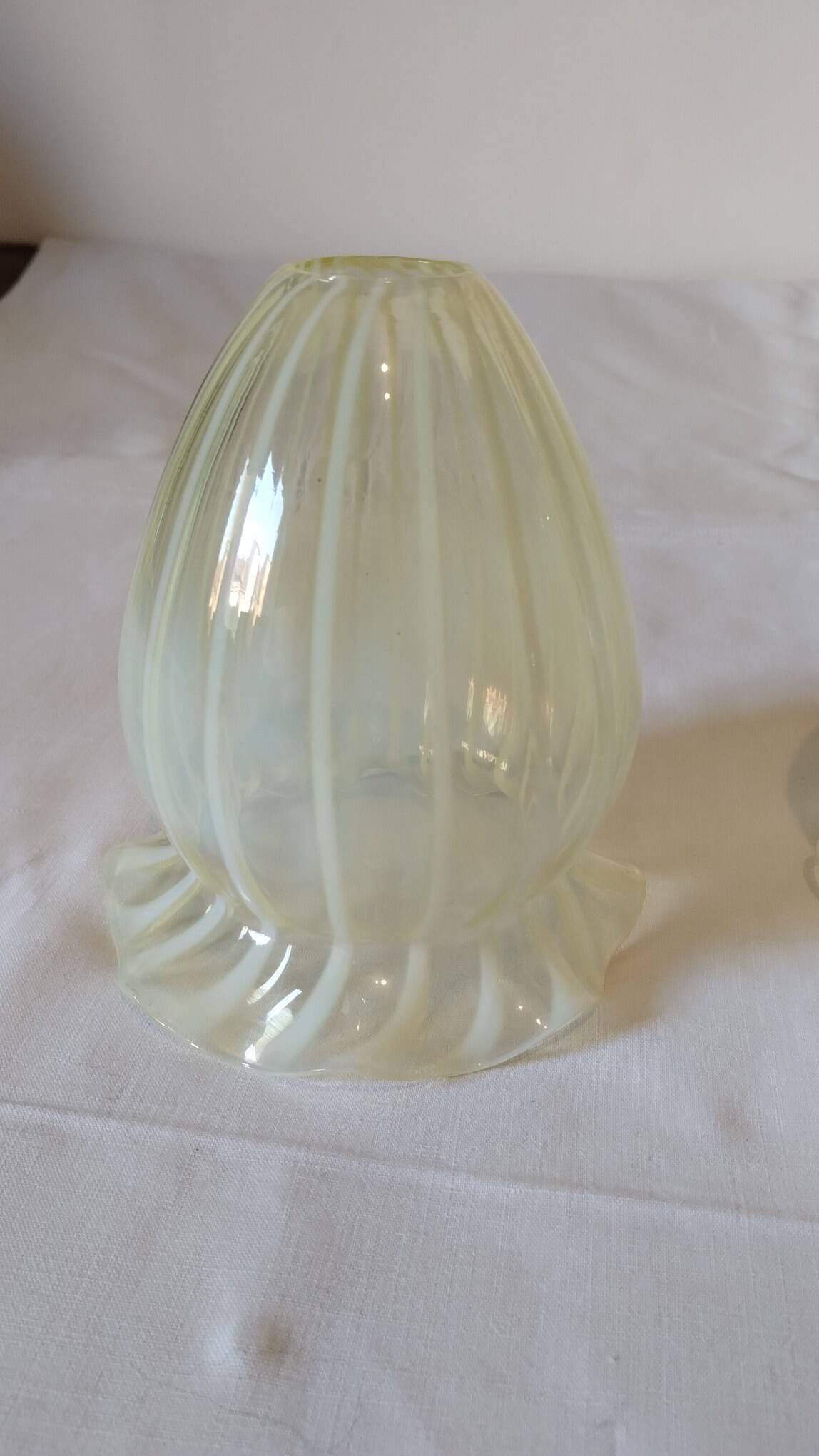 Set of 2 colored crystal lampshades