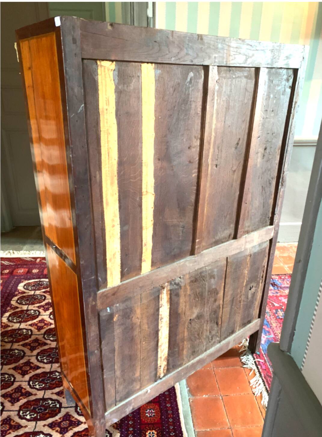 Louis XVI period secretary stamped JBHENRY