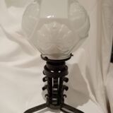 Lampe fer forgé Art Déco
