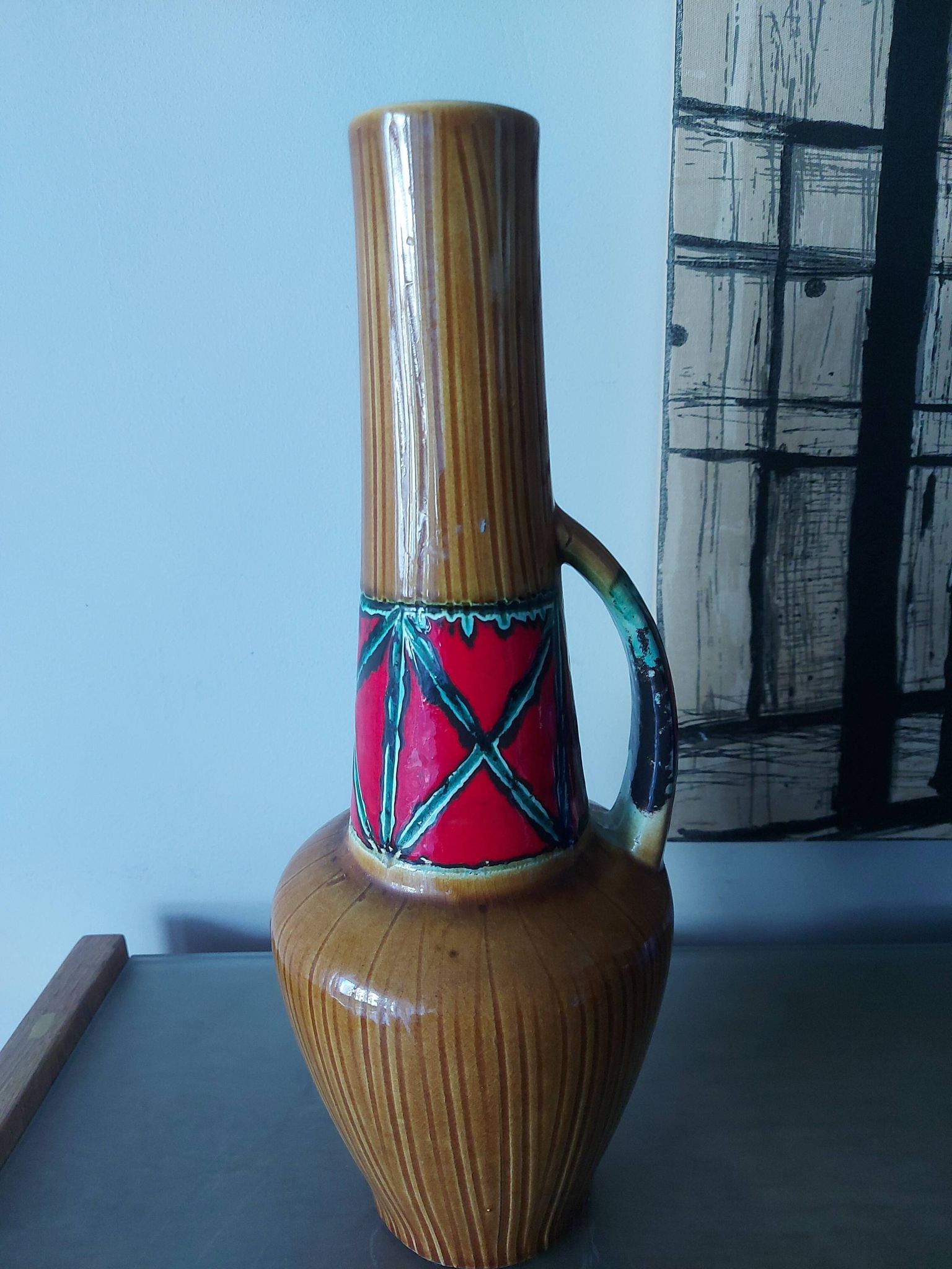 Ceramic vase 50's, 60's