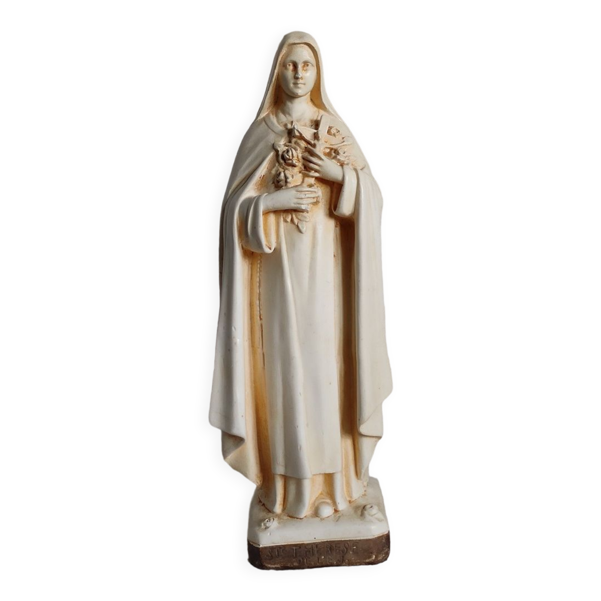 St. Teresa of the Child Jesus ancient plaster