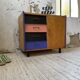 Meuble commode colorée années 60