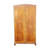 Armoire anglaise d'internat tallboy georgien art déco années 30