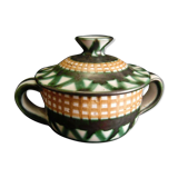 Bol couvert en faience de Robert Picault