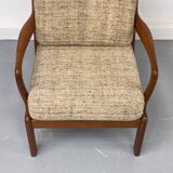 Mid-Century Lounge Chair by L. Olsen & Son, 1970s