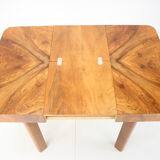Art deco extendable dining table, 1930's, restored