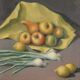 Nature morte peinte signée par Valentino Ghiglia
