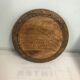 Exotic wooden coffee table carved molding