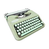 Hermes Baby green lime typemachine revised new ribbon