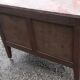 Chest of drawers 3 drawers Louis XV style curved black marble top