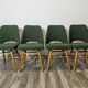 Dining Chairs by Radomir Hoffman for Ton, 1950s, Set of 4