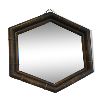 Miroir bambou